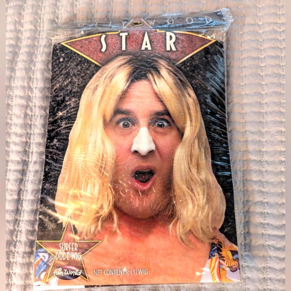 Halloween Costume Blonde Wig